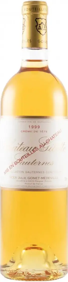 Вино Chateau Gilette Sauternes Creme de Tete AOC, 1999, 0.75 л