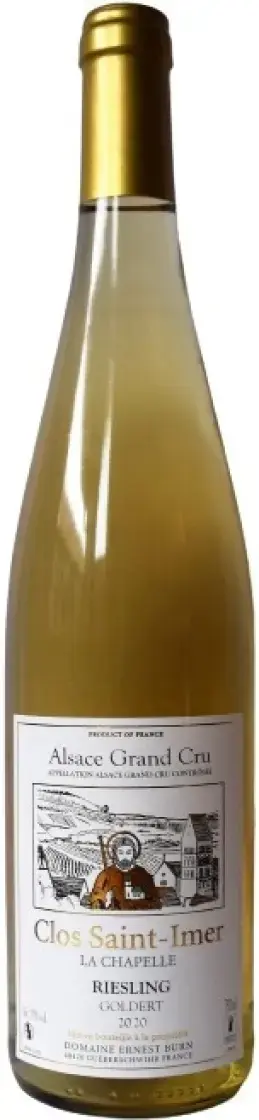 Вино Domaine Ernest Burn Riesling Alsace Grand Cru Goldert Clos Saint Imer La Chapelle AOC, 2020, 0.75 л