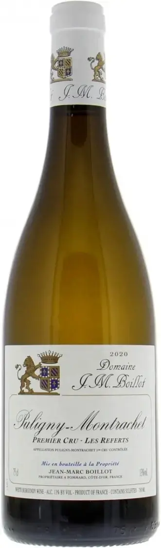 Вино Domaine J.M. Boillot Puligny-Montrachet Premier Cru Les Referts, 2023, 0.75 л