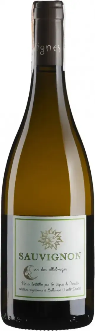 Вино Les Vignes de Paradis Sauvignon Allobroges IGP, 2022, 0.75 л