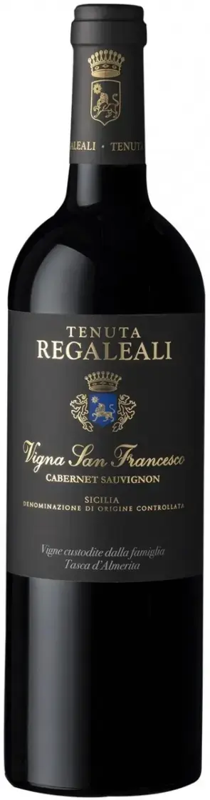 Вино Tasca d'Almerita Cabernet Sauvignon Vigna San Francesco, 2020, 0.75 л