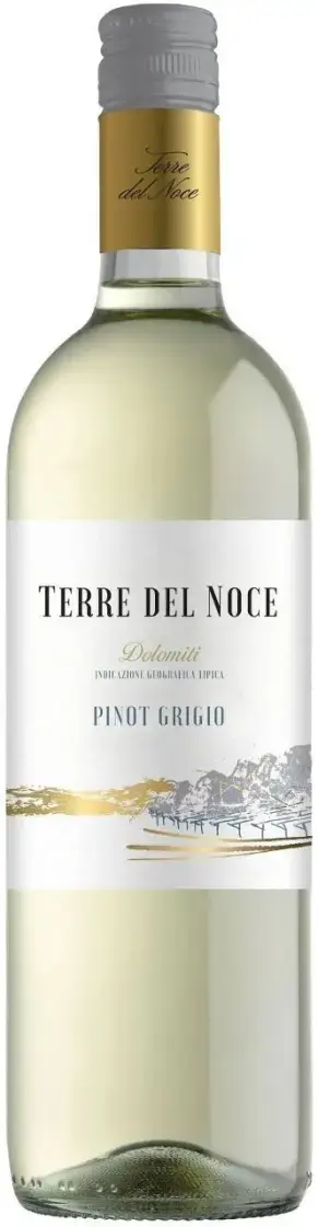 Вино Mezzacorona, Terre del Noce Pinot Grigio, Dolomiti IGT, 0.75 л