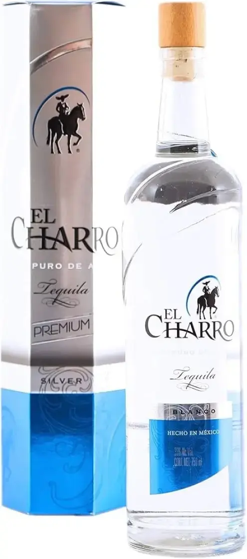 Текила El Charro Premium Silver 100% Puro de Agave gift box, 0.75 л