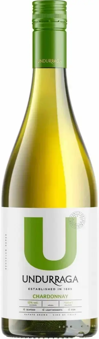 Undurraga Chardonnay Central Valley DO, 2023, 0.75 л