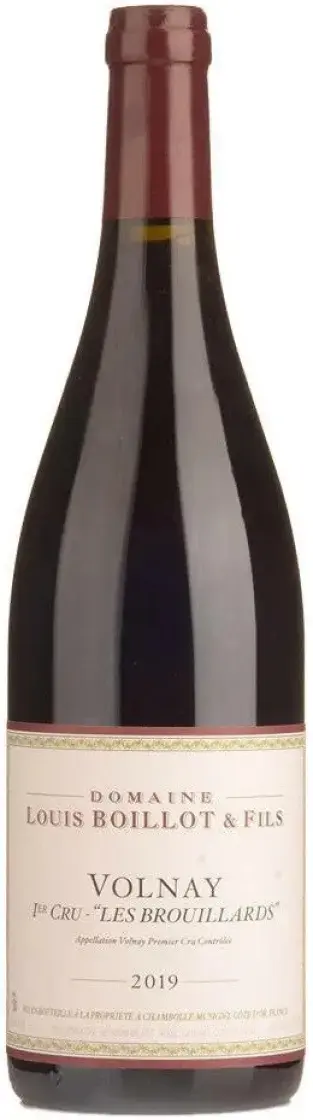 Вино Domaine Louis Boillot & Fils Volnay 1er Cru Les Brouillards AOC, 2019, 0.75 л