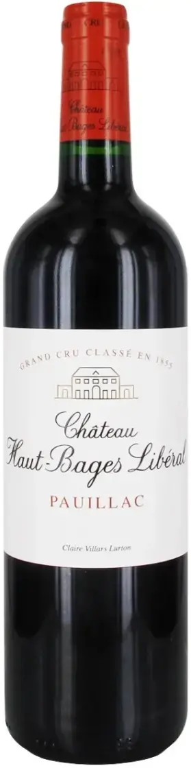 Вино Chateau Haut-Bages Liberal Grand Cru Classe Pauillac AOC, 2020, 0.75 л