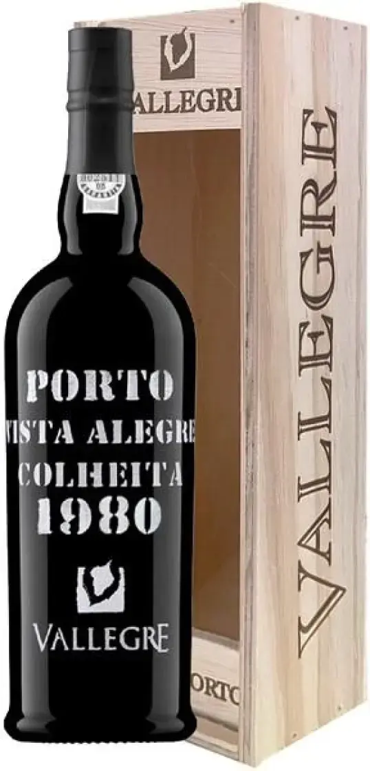 Портвейн Vista Alegre" Сolheita, 1980, wooden box 0.75 л