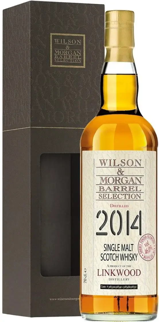 Виски Wilson Morgan, Barrel Selection Linkwood Sherry Finish Oloroso, 2014, gift box, 0.7 л
