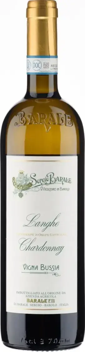 Вино Barale Fratelli Chardonnay Bussia Langhe DOC, 2023, 0.75 л