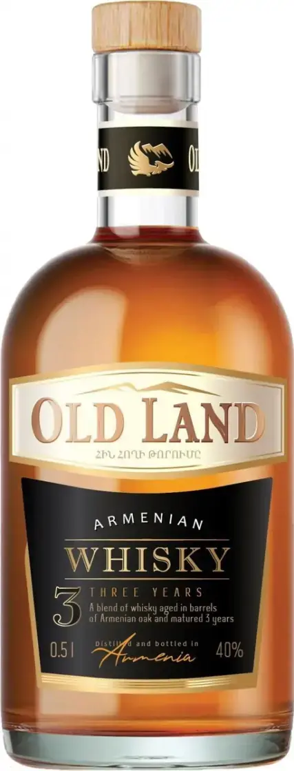 Виски Old Land Whisky 3 Years Old, 0.5 л