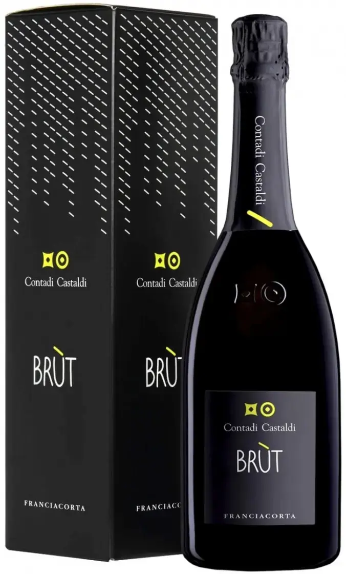 Игристое вино Contadi Castaldi Franciacorta Brut DOCG, gift box, 0.75 л