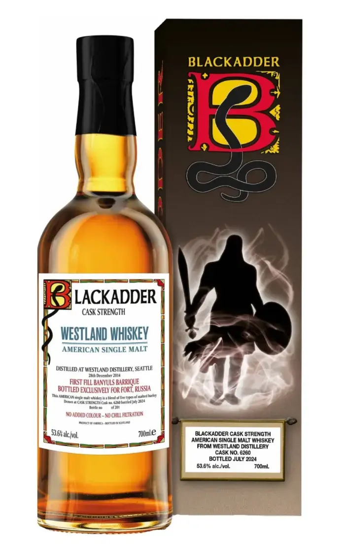 Виски Blackadder Westland First Feel Banyuls, gift box, 0.7 л
