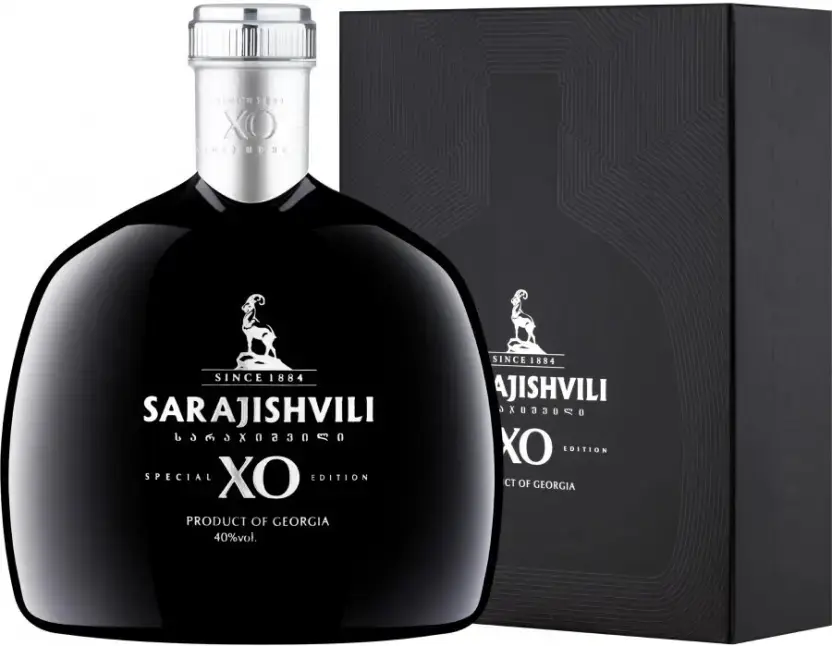 Коньяк Sarajishvili XO Black Edition, gift box, 0.7 л