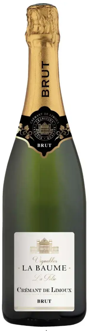 Игристое вино Cremant De Limoux Aop La Baume Brut, 0.75 л