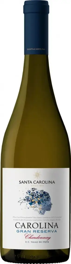 Вино Santa Carolina Gran Reserva Chardonnay Valle del Itata DO, 2022, 0.75 л
