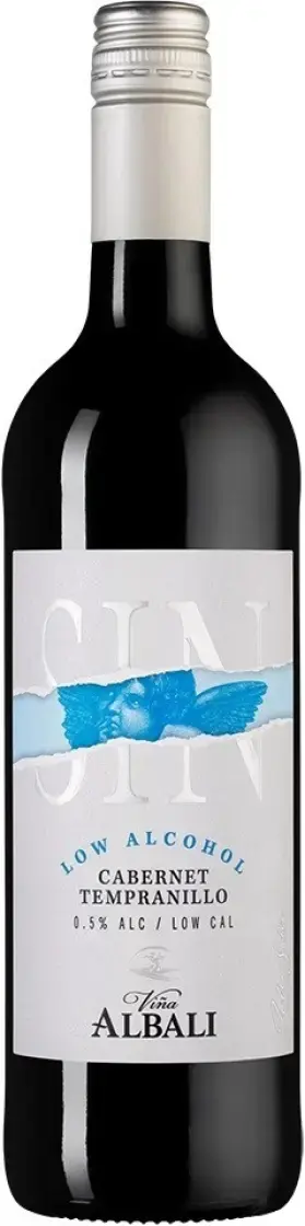 Вино Vina Albali Cabernet-Tempranillo Low Alcohol, 2023, 0.75 л