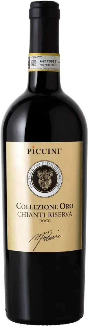 Вино Piccini Collezione Oro Chianti Riserva DOCG, 2021, 0.75 л
