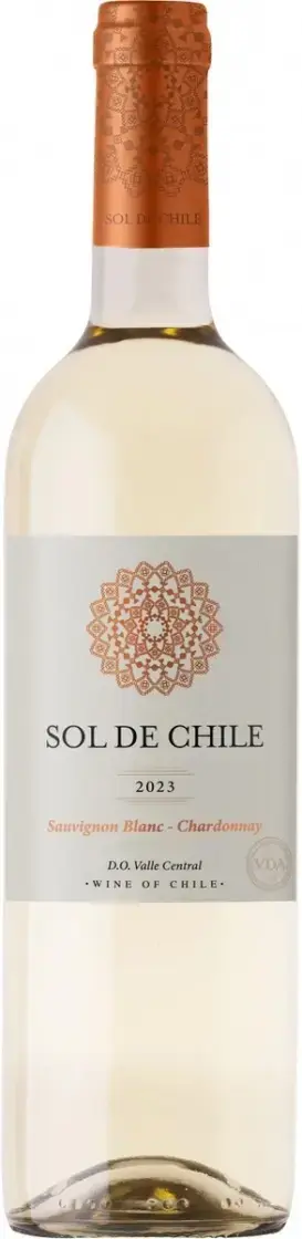 Вино Sol de Chile Sauvignon Blanc-Chardonnay Valle Central DO, 2024, 0.75 л