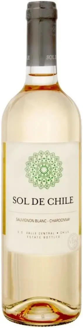 Вино Sol de Chile Sauvignon Blanc-Chardonnay Valle Central DO, 2024, 0.187 л