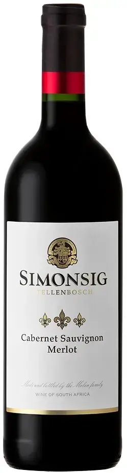 Вино Simonsig Cabernet Sauvignon-Merlot, 2023, 0.75 л