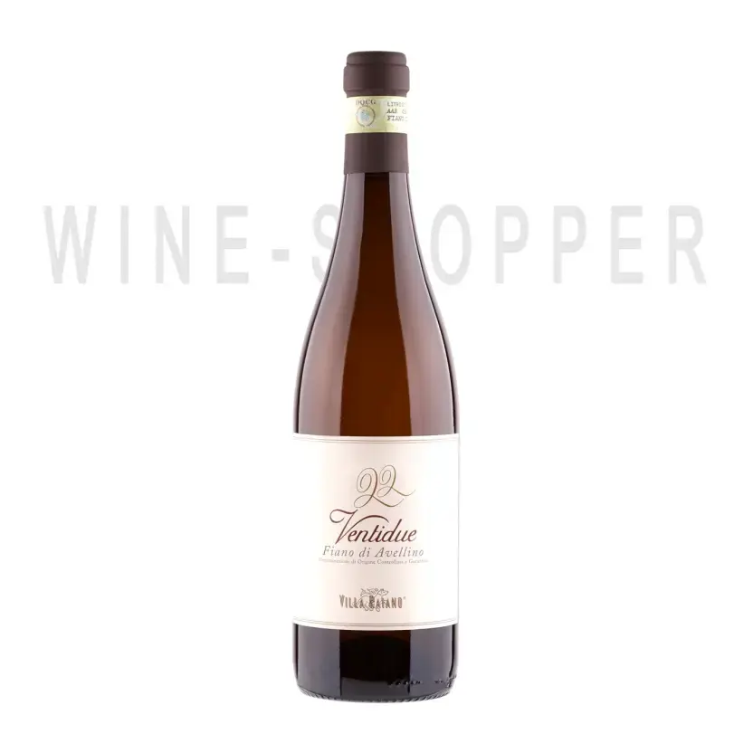 Вино Villa Raiano Ventidue Fiano di Avellino 2014 0.75 л