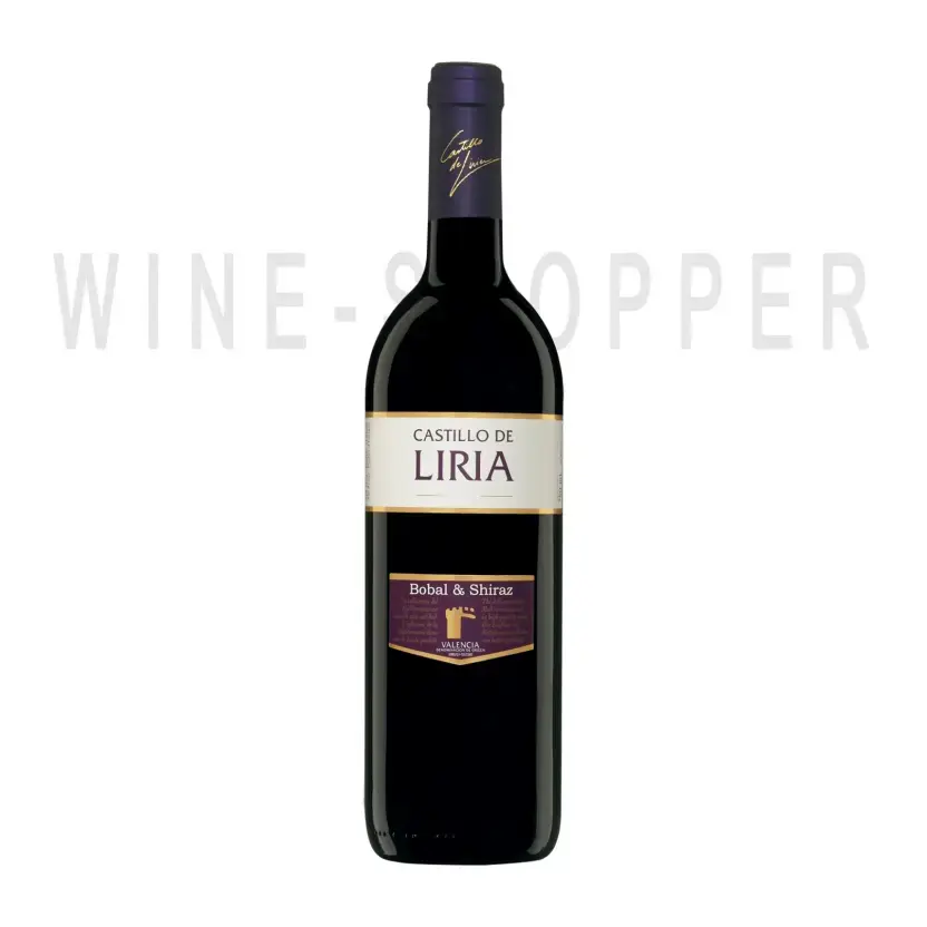 Вино Valencia DO Castillo de Liria Bobal & Shiraz 2016 0.75 л