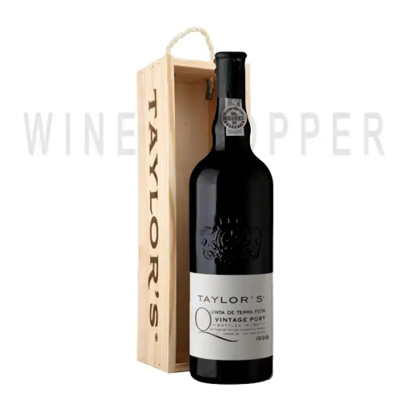 Вино Taylor's Quinta de Terra Feita Vintage Port in wood box 1996 0.75 л
