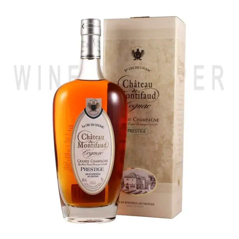 Коньяк Chateau de Montifaud Prestige Grande Champagne AOC gift box 0.7 л