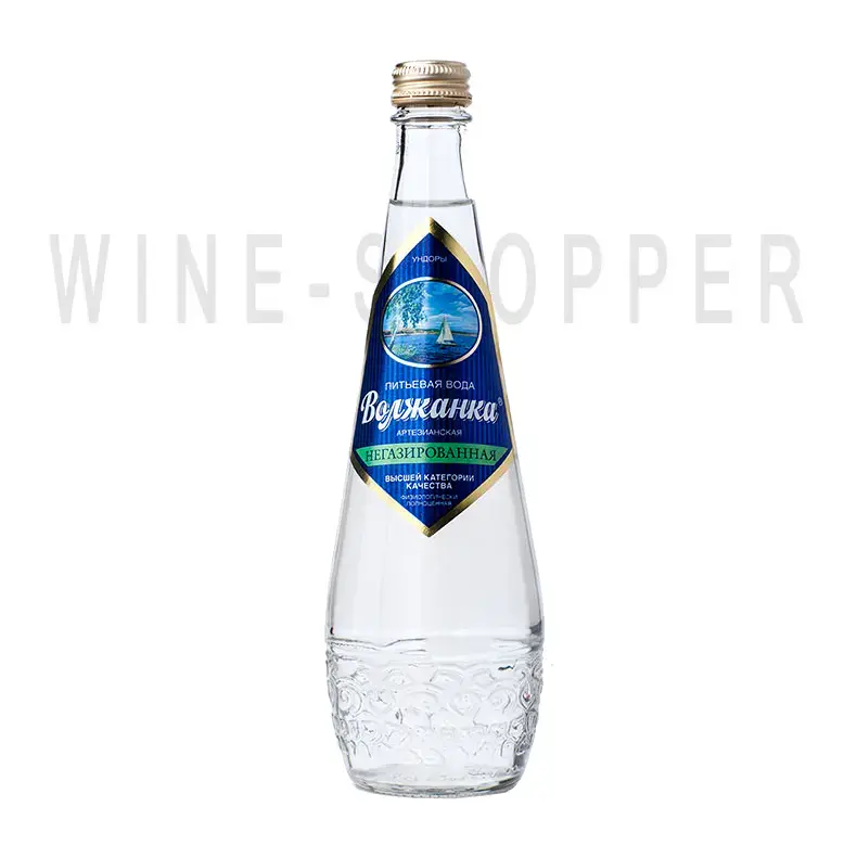 Минеральная вода Volzhanka mineral still water glass 0.5 л