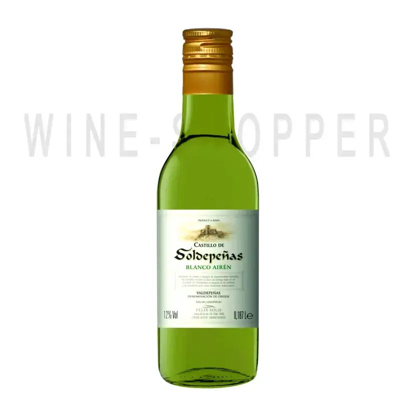 Вино Castillo de Soldepenas Blanco Airen 2016 0.187 л