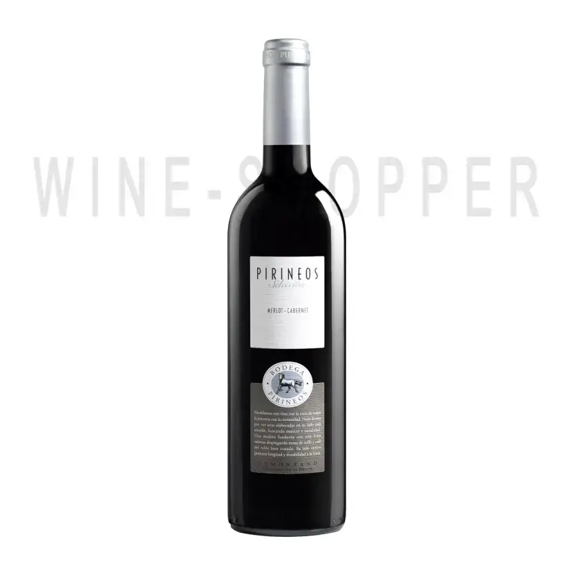 Вино Pirineos Seleccion Crianza Merlot-Cabernet Sauvignon Somontano 2010 0.75 л