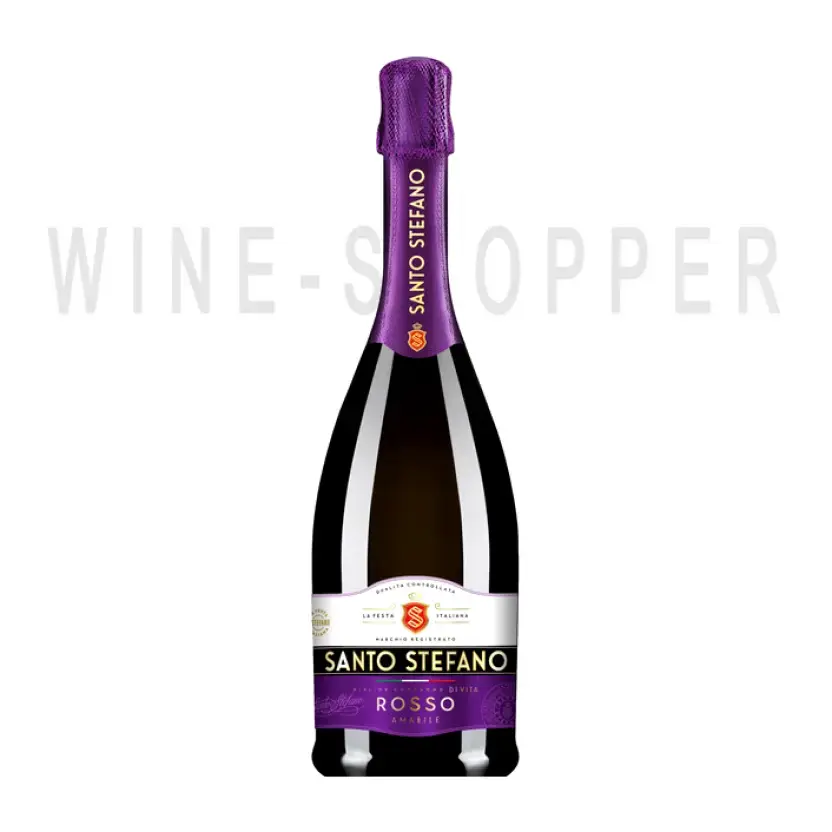Игристое вино Santo Stefano red semisweet drink 0.75 л