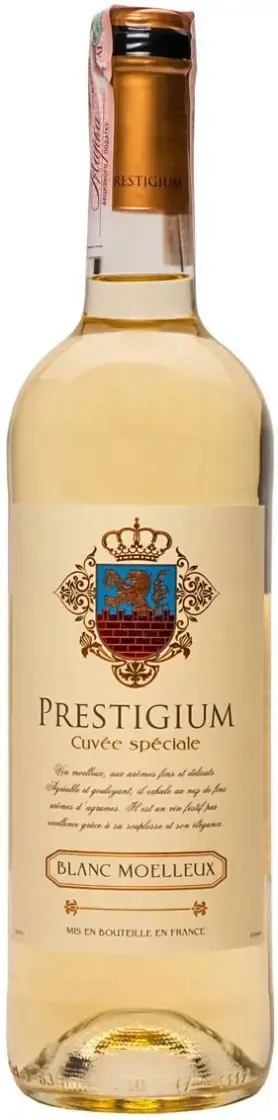 Вино Les Grands Chais de France Prestigium Blanc Moelleux, 0.75 л