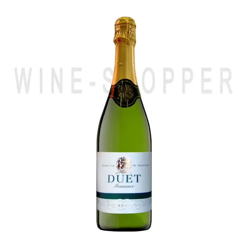 Игристое вино Duet Brut white 0.75 л