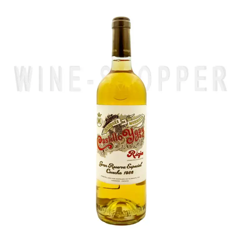 Вино Marques de Murrieta, Castillo Ygay Blanco Gran Reserva Espesial 1986 0.75 л
