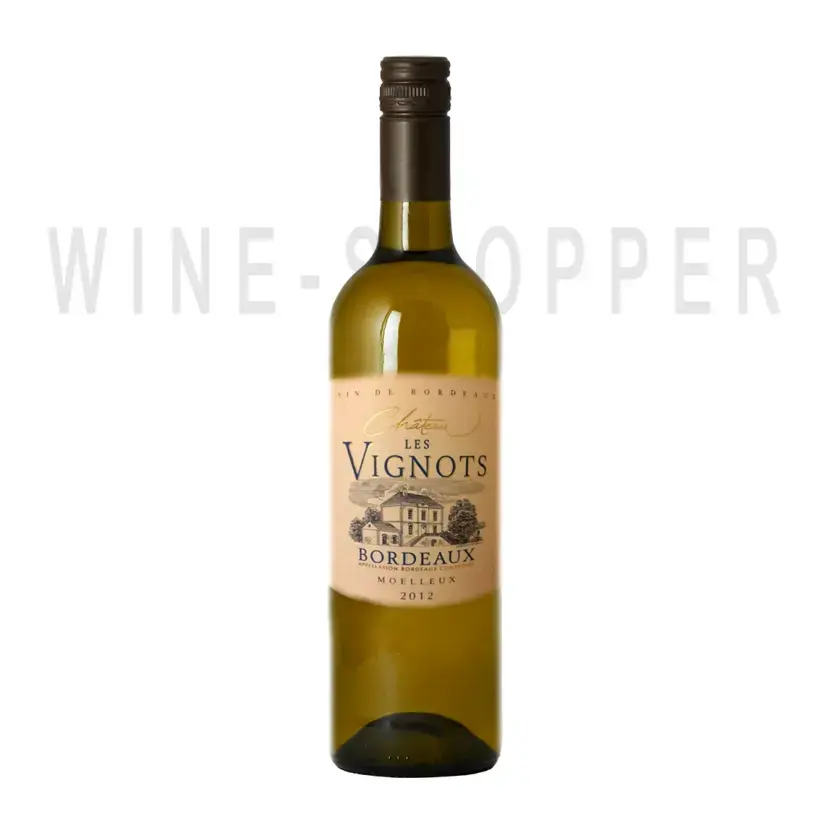 Вино Chateau les Vignots Bordeaux Moelleux Blanc 0.75 л