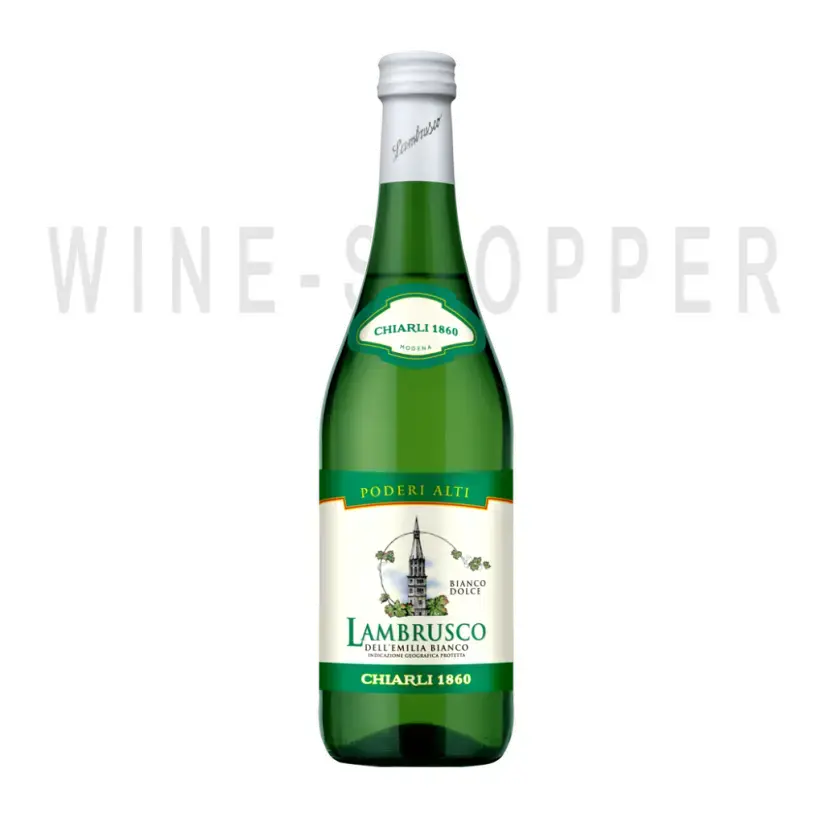 Игристое вино Chiarli Lambrusco dell'Emilia Bianco Poderi Alti 1.5 л