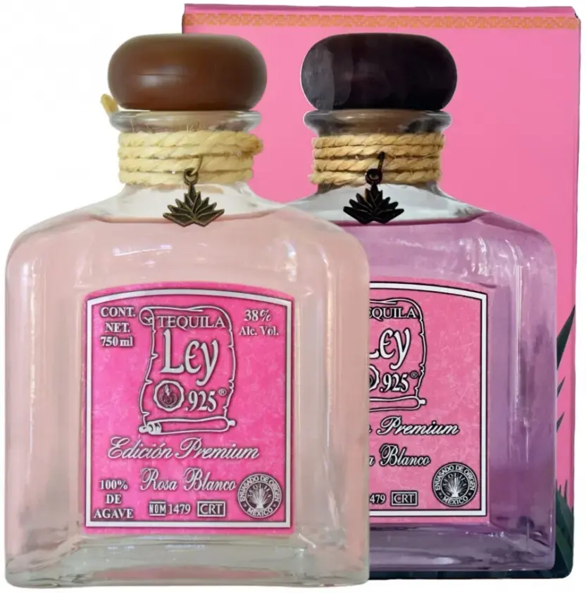 Текила Ley 925 Rosa Blanco Premium, gift box, 0.75 л