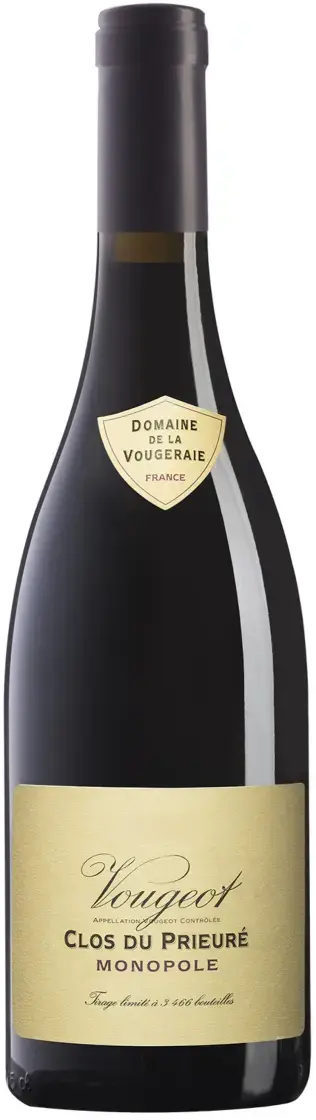 Вино Domaine de la Vougeraie Vougeot Clos du Prieure Monopole Rouge, 2017, 0.75л