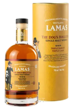 Виски Lamas The Dog's Bollocks, gift box, 0.75 л