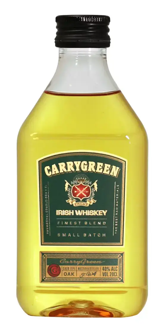 Виски Carrygreen Irish Whiskey PET, 0.2 л