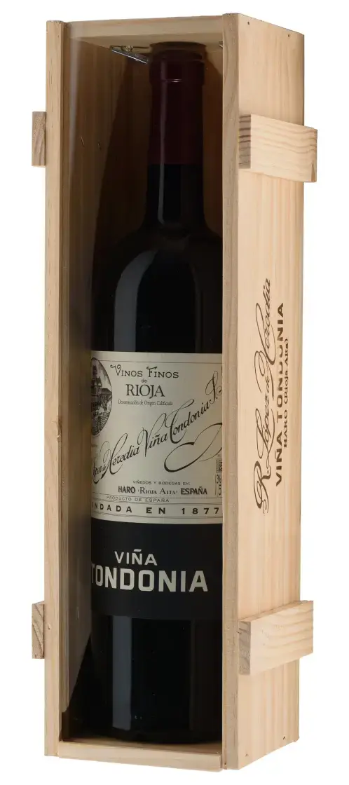 Вино Vina Tondonia Reserva Rioja DOC wooden box, 2012, 1.5 л