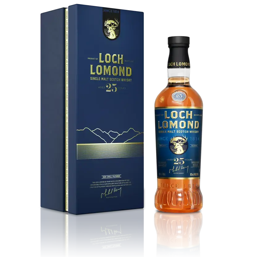 Виски Loch Lomond 25 Year Old Single Malt gift box, 0.7 л