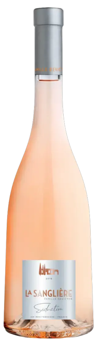 Вино Domaine de la Sangliere Seduction Rose Mediterranee IGP, 2023, 0.75 л