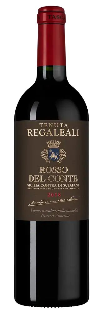 Вино Tasca d'Almerita Rosso del Conte DOC, 2018, 0.75 л
