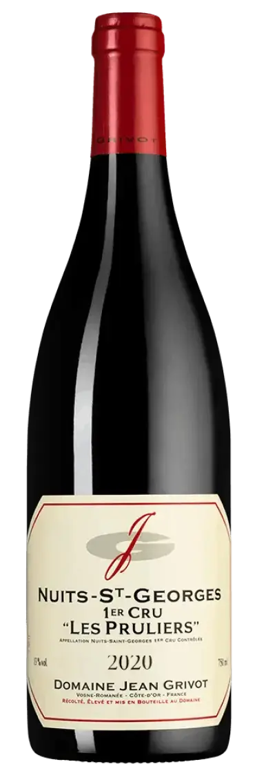 Вино Domaine Jean Grivot Nuits-Saint-Georges Premier Cru Les Pruliers, 2020, 0.75 л