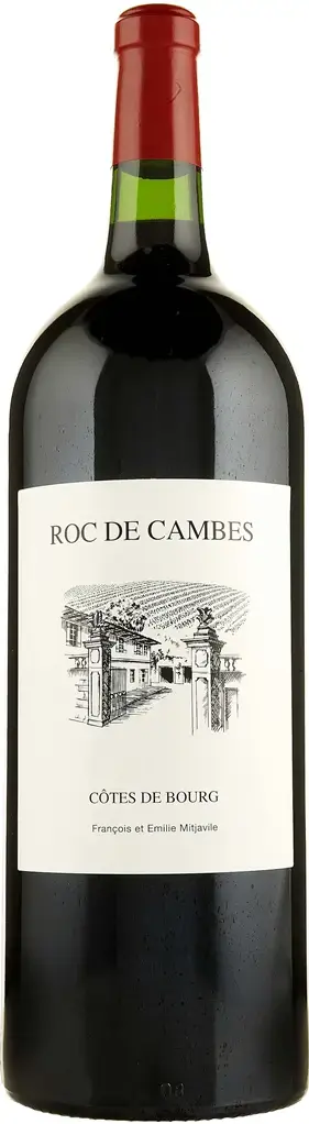 Вино Famille Mitjavile Roc de Cambes Cotes de Bourg AOC, 2007, 3 л
