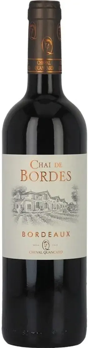 Вино Chai de Bordes Rouge Bordeaux AOC, 0.75 л