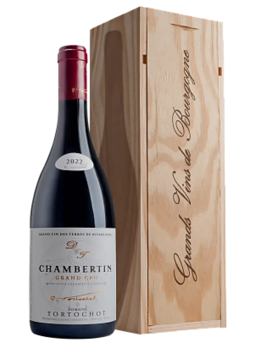 Вино Domaine Tortochot Chambertin Grand Cru, wooden box, 2022, 0.75 л