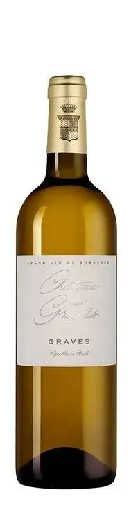 Вино Chateau des Graves Blanc Graves AOC, 2023, 0.75 л